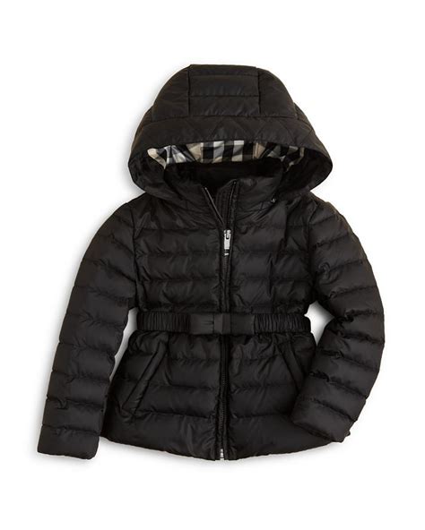 burberry kids wool jacket|burberry girls janie puffer jacket.